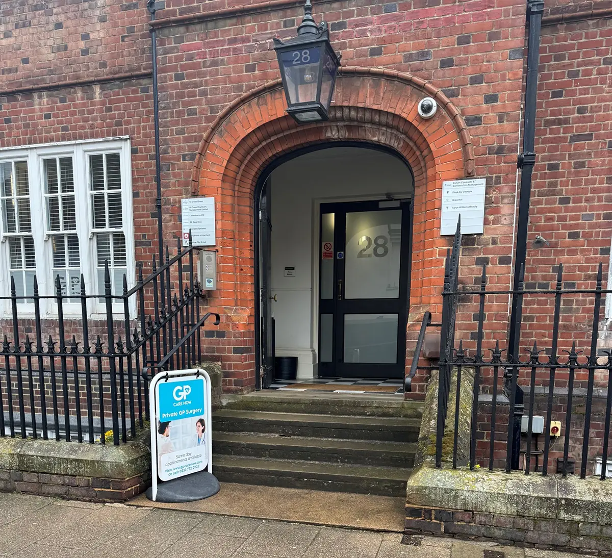 The outside of GP Care Now